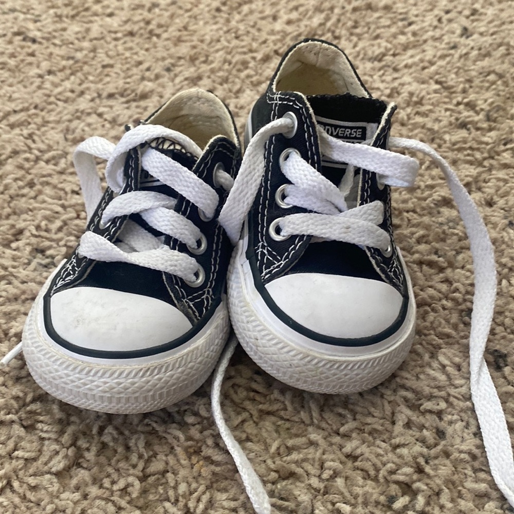 Converse - Black, Size 3C